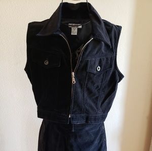 Authentic 1990s 2 piece skirt & vest
